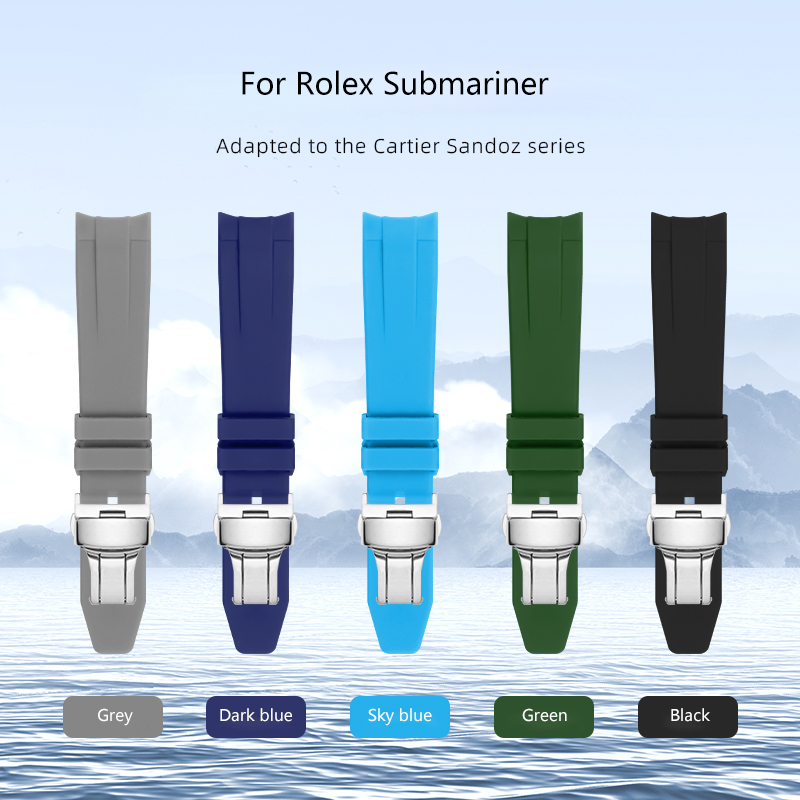 Tropic Strap Vintage - For Rolex Submariner vintage silicone watch