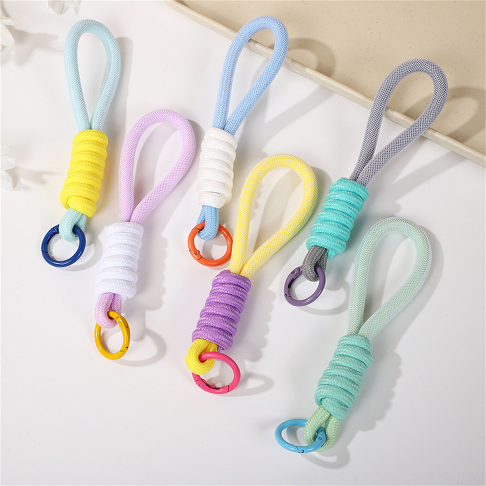 Mesh Strap Metal - Mesh Landyard Fluorescent Pendant Keychains Mobile