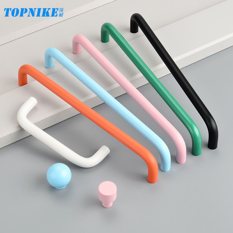 Curved Spring Bar - Drawer Handles Kitchen Cabinet Door Knobs