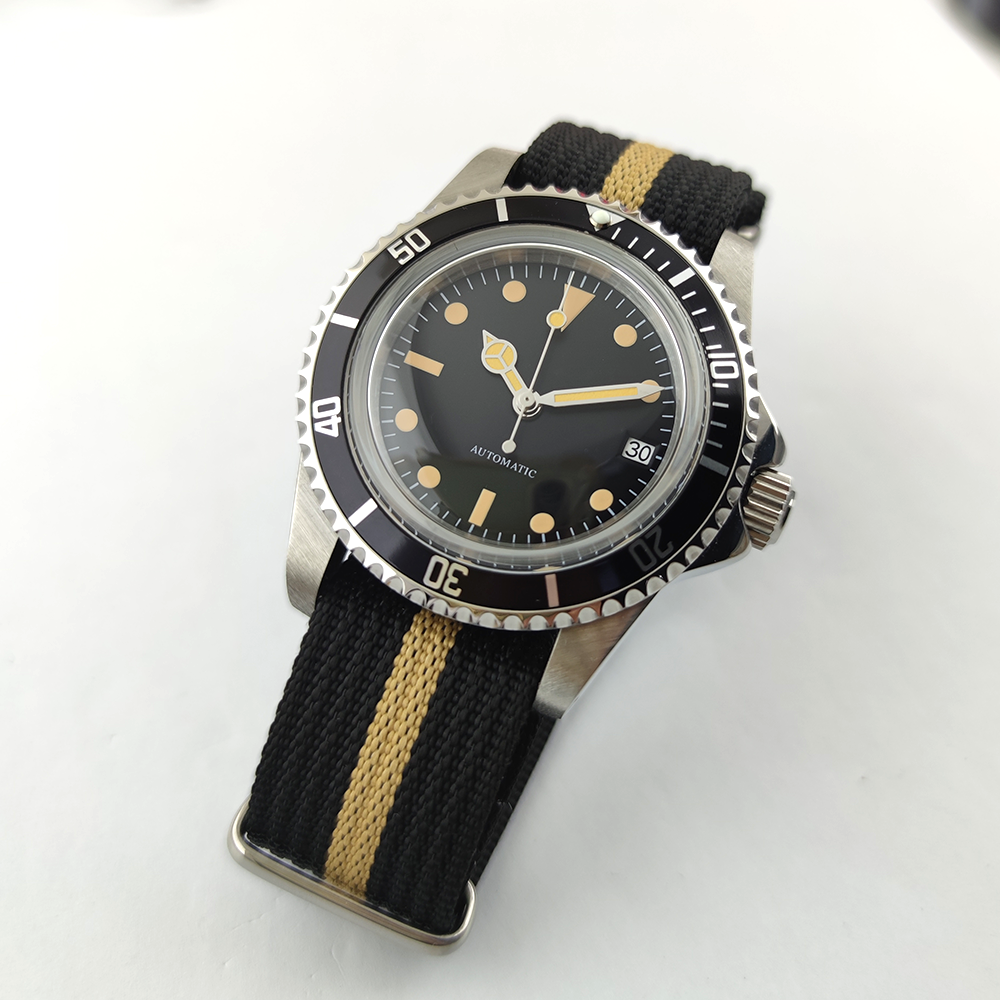 Tropic Strap Vintage - Vintage Diver Automatic Watch for Men