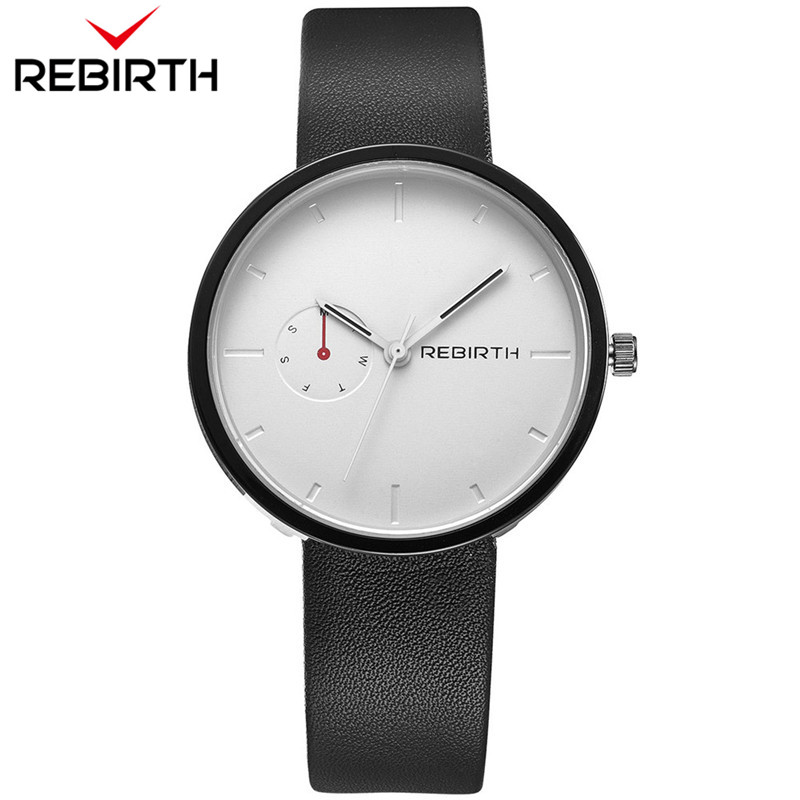 Leather Watch Band Men - 2018 Rebirth Popular Men Women Watches