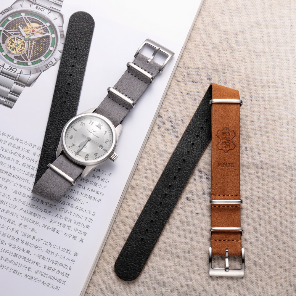 Tropic Strap Vintage - HEMSUT Genuine Leather Watch Band Suede