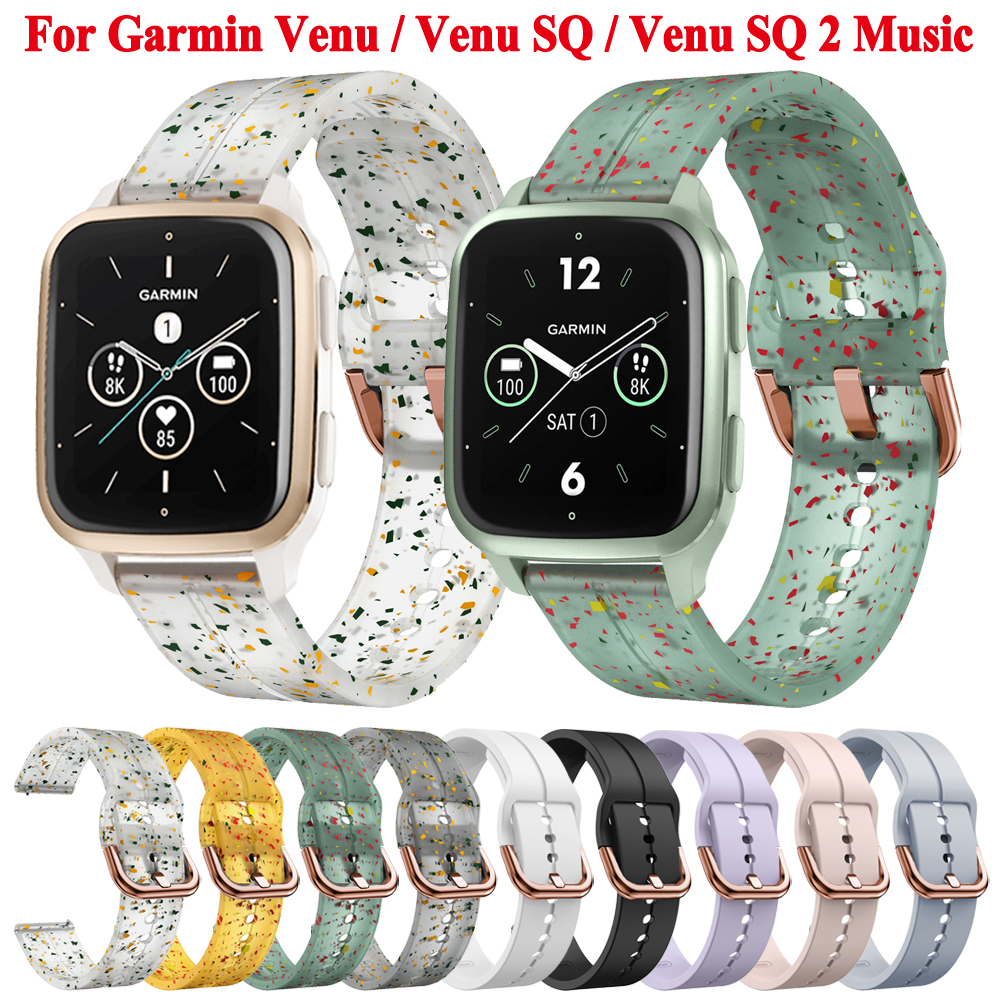 Silicone Watch Band 22Mm - Watchband 20mm For Garmin Venu /