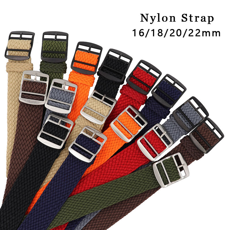 Perlon Strap Woven - Nylon Strap Woven Watchband High Qualities