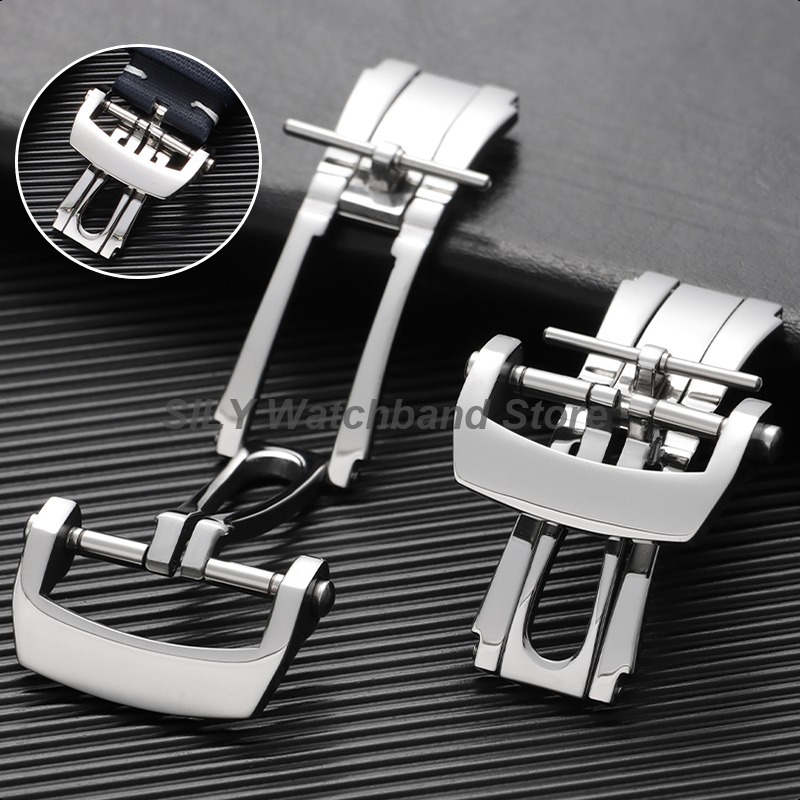 Butterfly Clasp Deployant - Stainless Steel Deployment Butterfly Watch Buckle