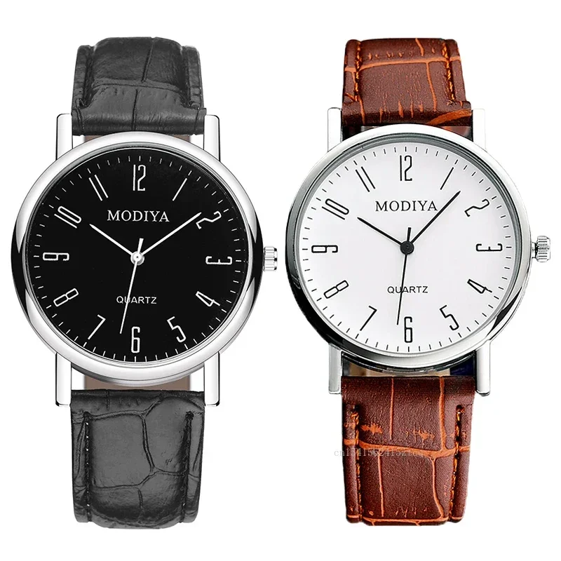 Leather Watch Band Men - Men's Watches Business Wrist Watch Luxury