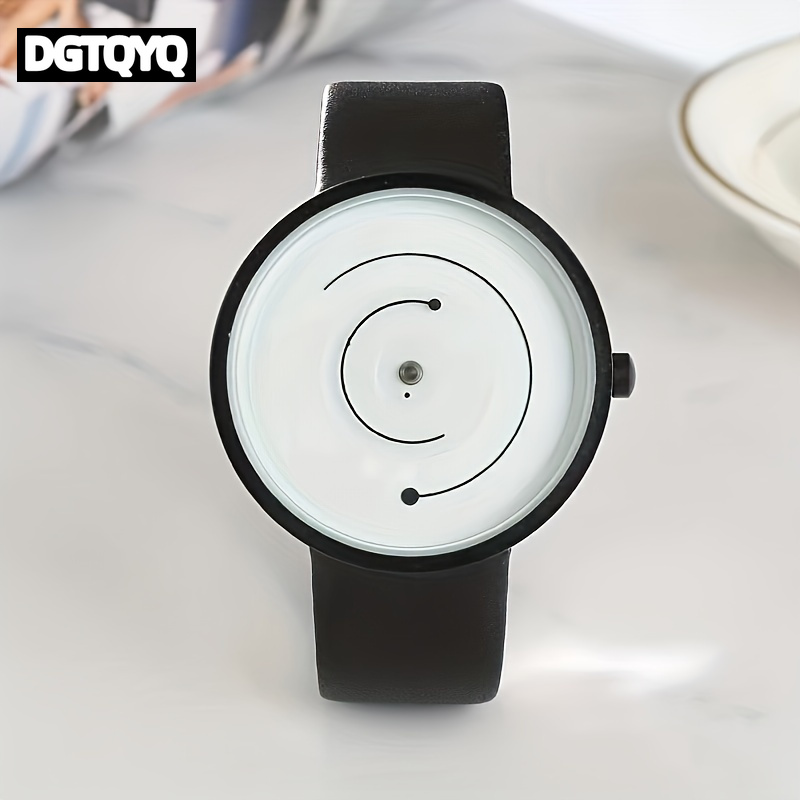 Leather Watch Band Men - Fashion Creative Watch Men Sports Watches