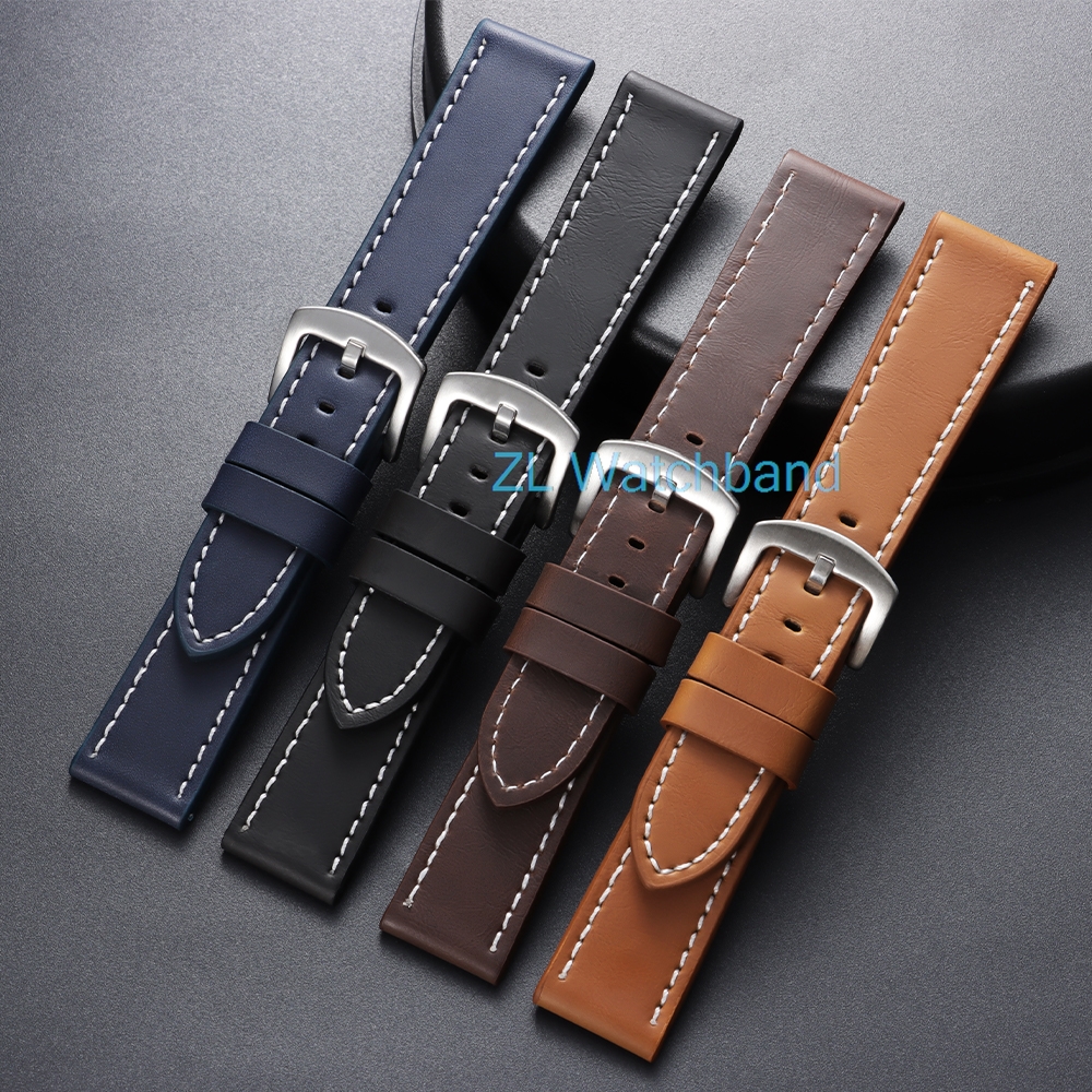 Tropic Strap Vintage - Vintage Leather Watch Band for Omega