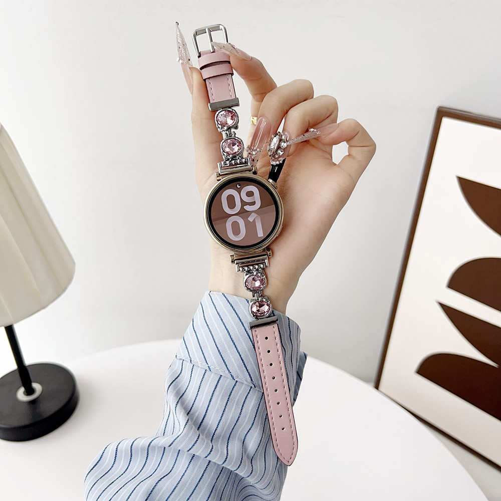 Leather Strap Quick Release - Dressy Watch Bracelet for Women 18mm