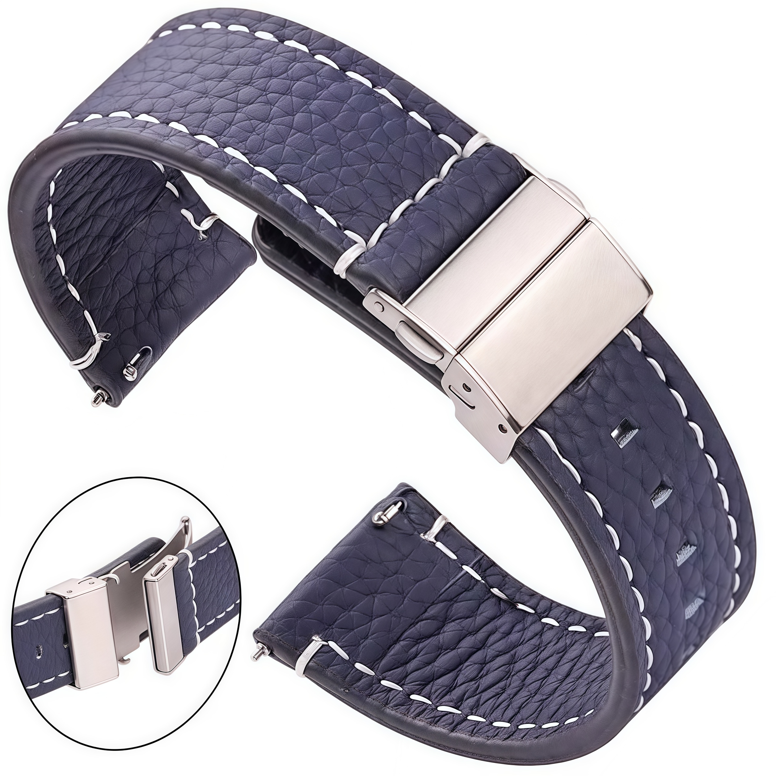 Nato Strap Nylon - Genuin Leather Watchbands For Samsung Galaxy