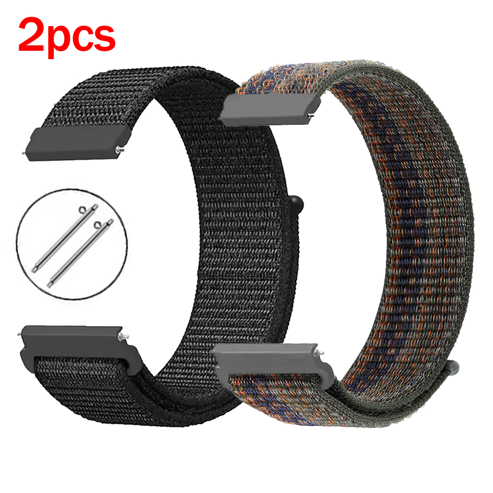 Sport Loop Velcro - 2Pcs 22mm Nylon Sport Strap For