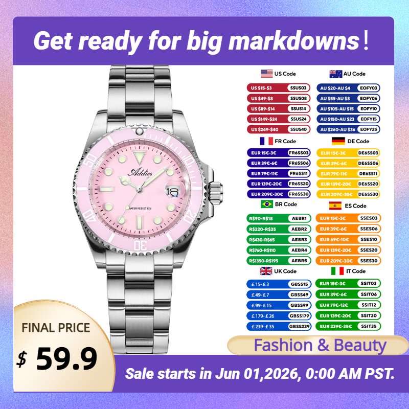 Butterfly Clasp Deployant - Addies New Women Watches Luxury BGW9+C3