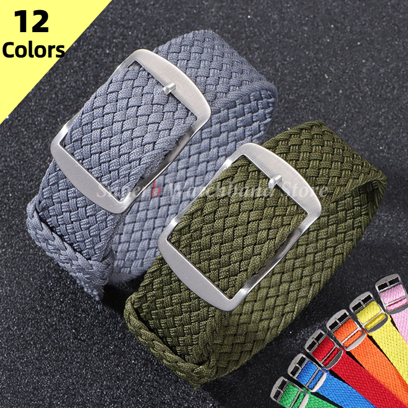 Perlon Strap Woven - Nylon Woven Canvas Watch Band for