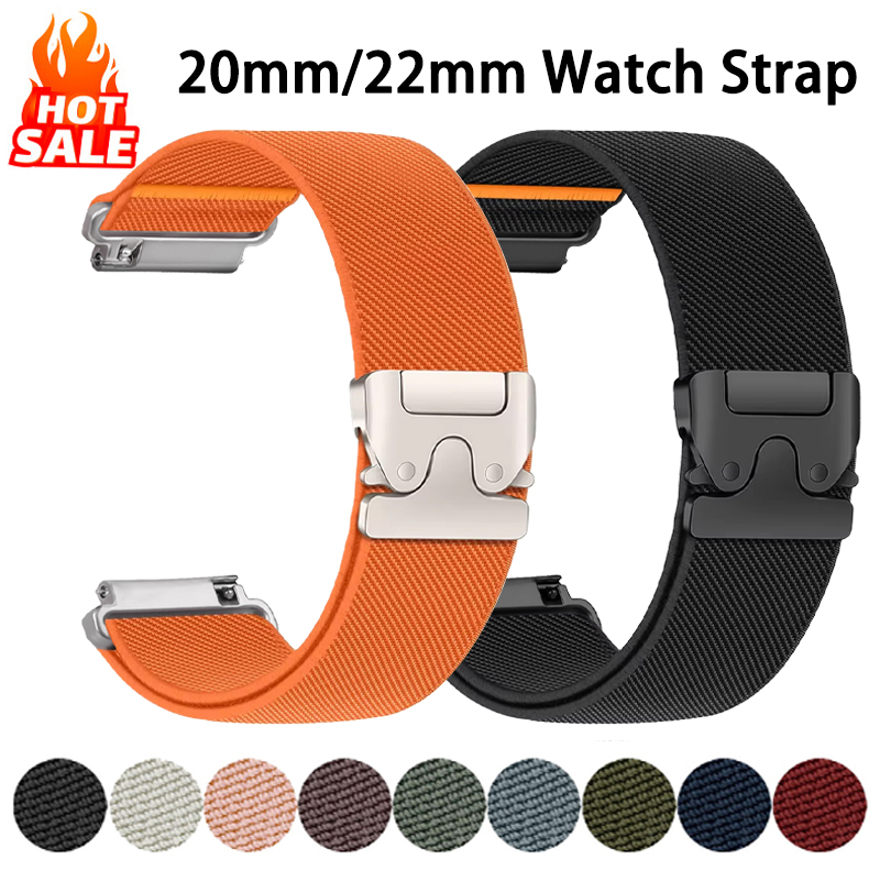 Parachute Strap Elastic - 20mm 22mm band For Amazfit bip
