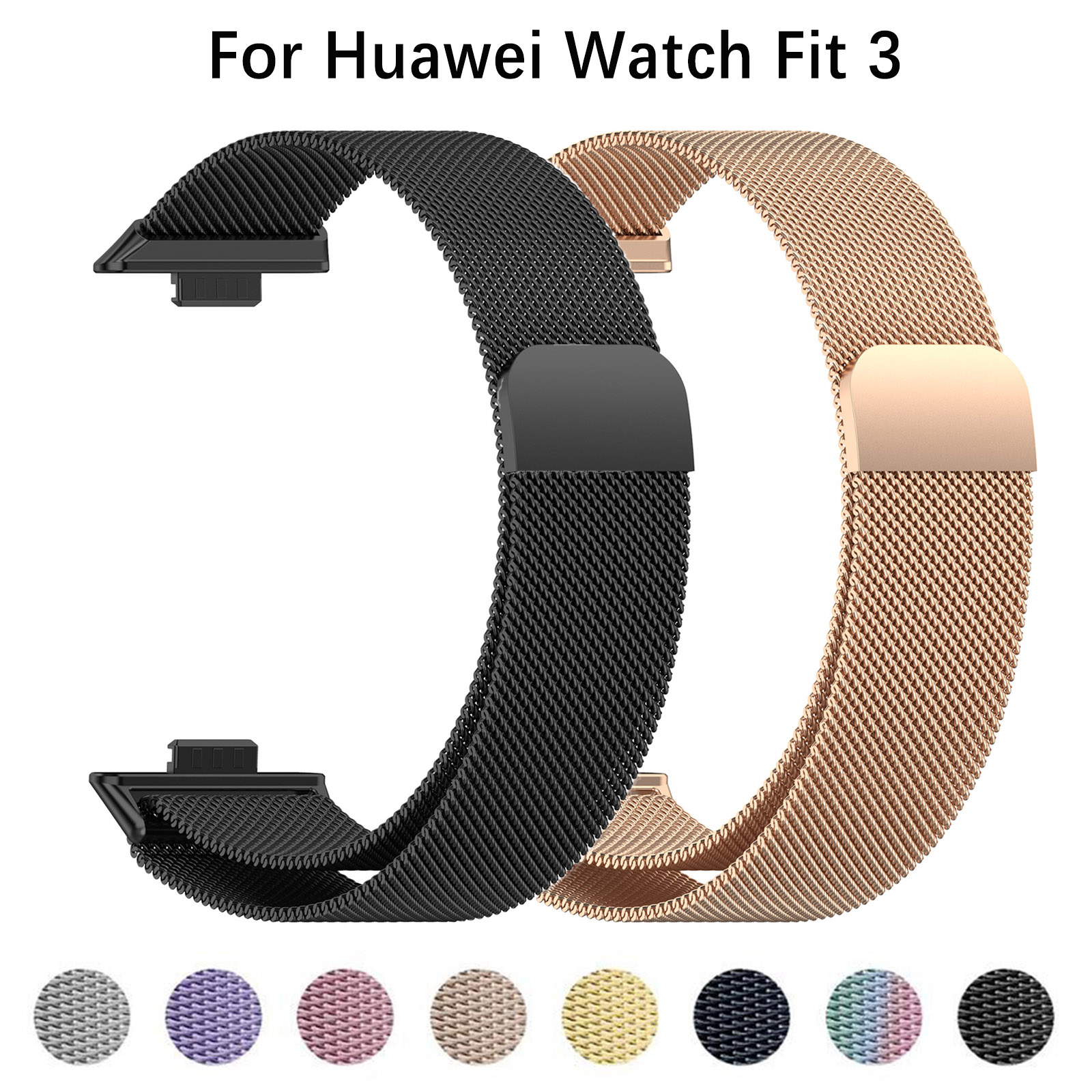 Milanese Loop Magnetic - Milanese Loop Strap for Huawei Watch
