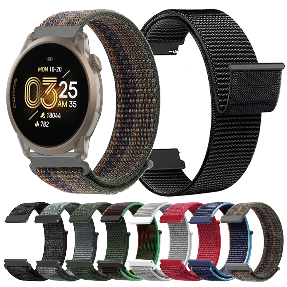 Sport Loop Velcro - Nylon Breathable Loop Watchband For COROS