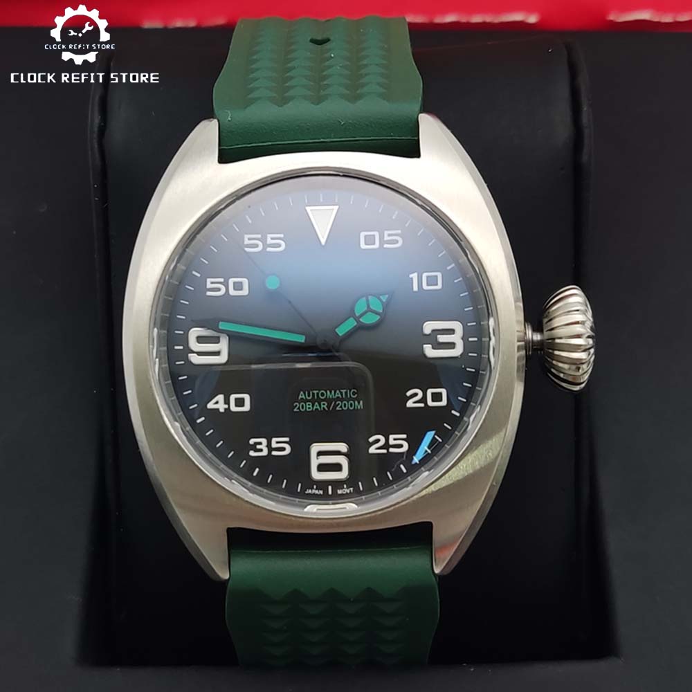 Rubber Strap Diver - Fashion 36MM Self-Winding Movement Watch 316L