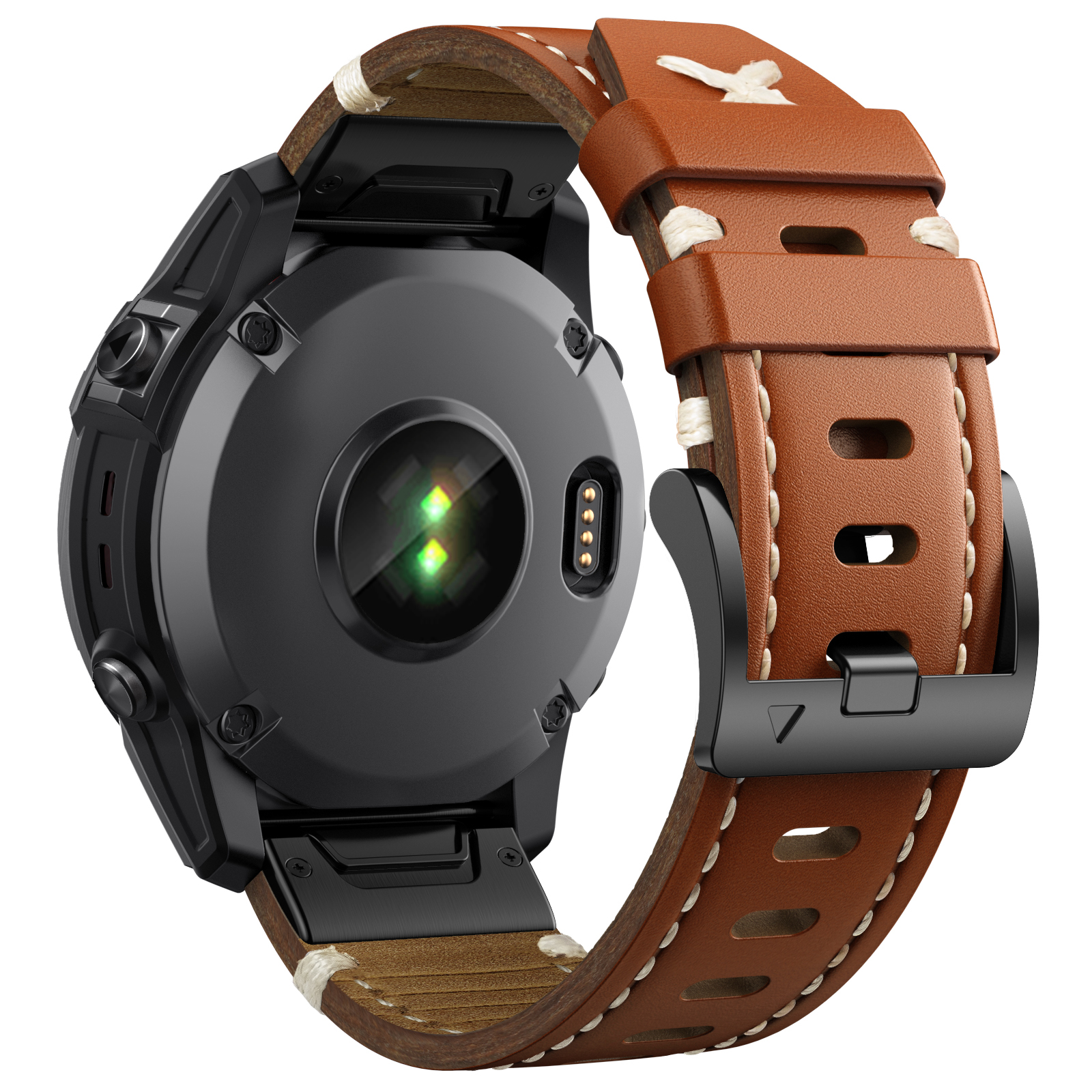 Leather Strap Quick Release - 22 26mm Genuine Leather Strap for