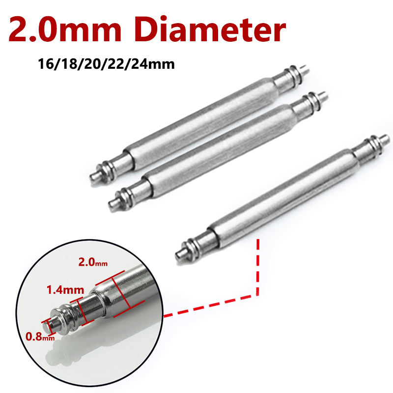 Spring Bar Tool Set - 2.0mm Diameter Watch Band Spring Bar