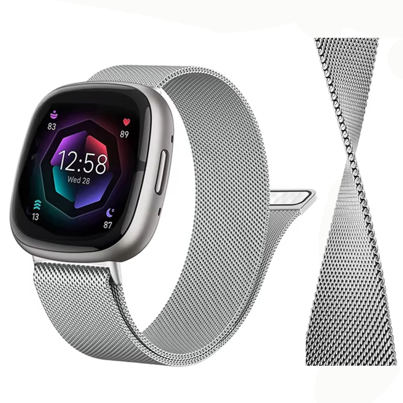 Milanese Loop Magnetic - Milanese Loop strap for Fitbit versa