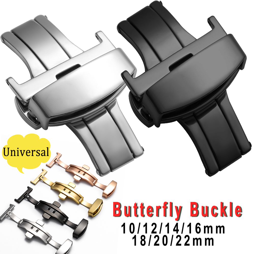 Stainless Steel Universal Butt - Butterfly Clasp Deployant reseña y precio