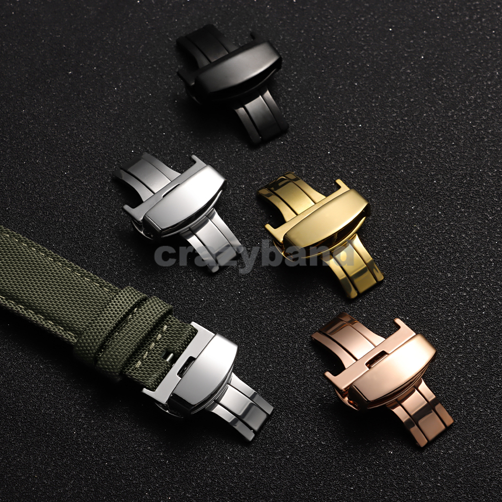 Stainless Steel Universal Butt - Butterfly Clasp Deployant reseña y precio