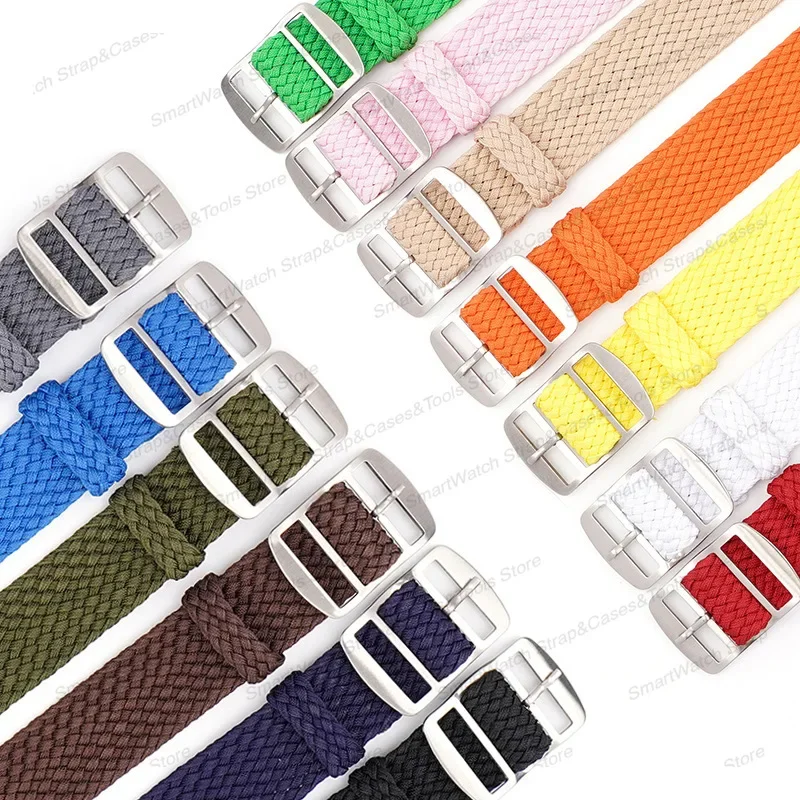 14mm 16mm 18mm 20mm 22mm Perlo - Perlon Strap Woven reseña y precio