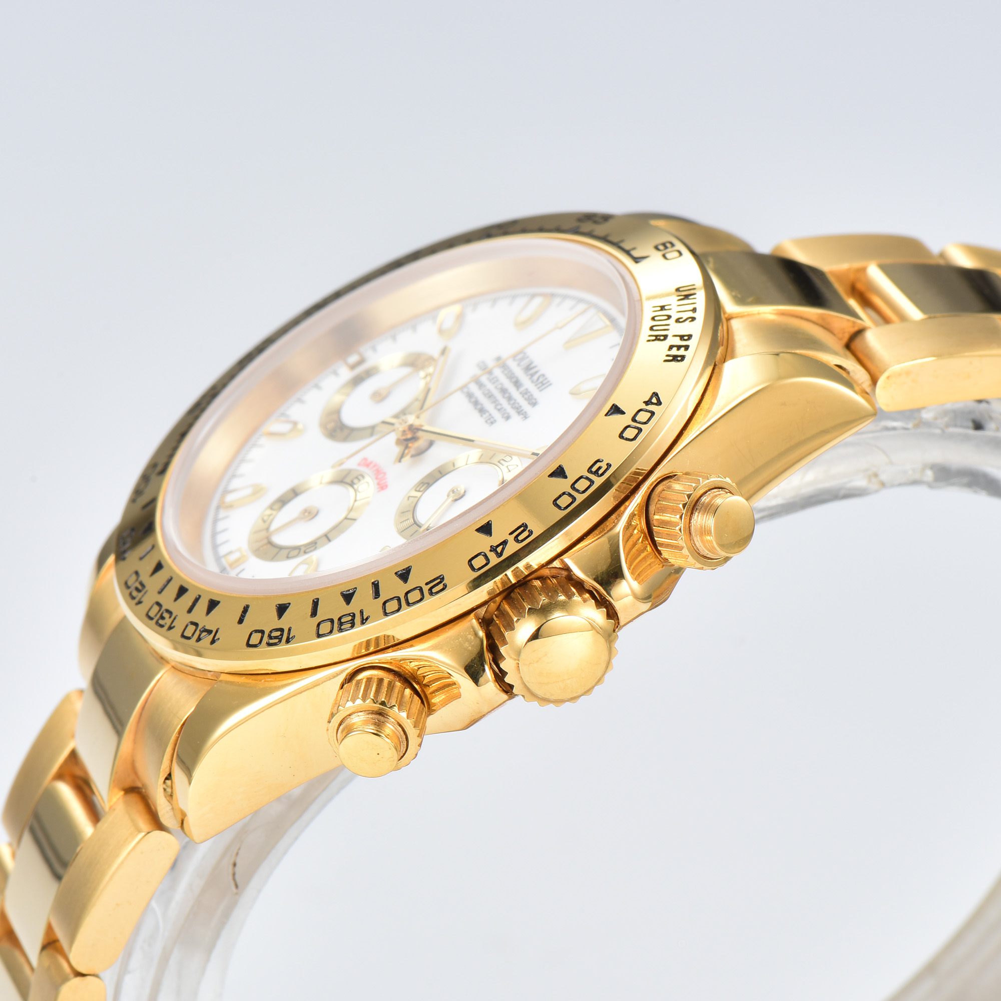 39mm VK63 watch Gold Stainless - Stainless Bracelet Diver reseña y precio