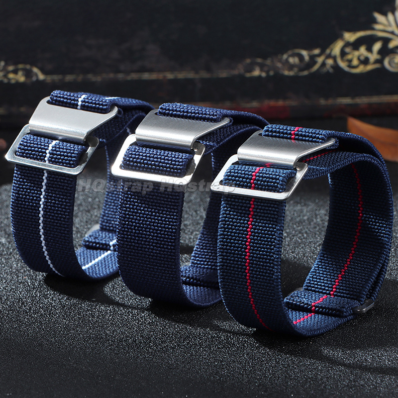 18/20/22mm Elastic Nylon Watch - Parachute Strap Elastic reseña y precio