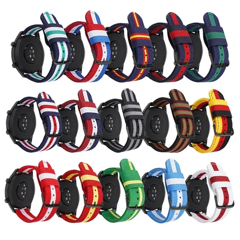 Nylon Watch Strap 20mm 22mm Qu - Canvas Strap Watch reseña y precio