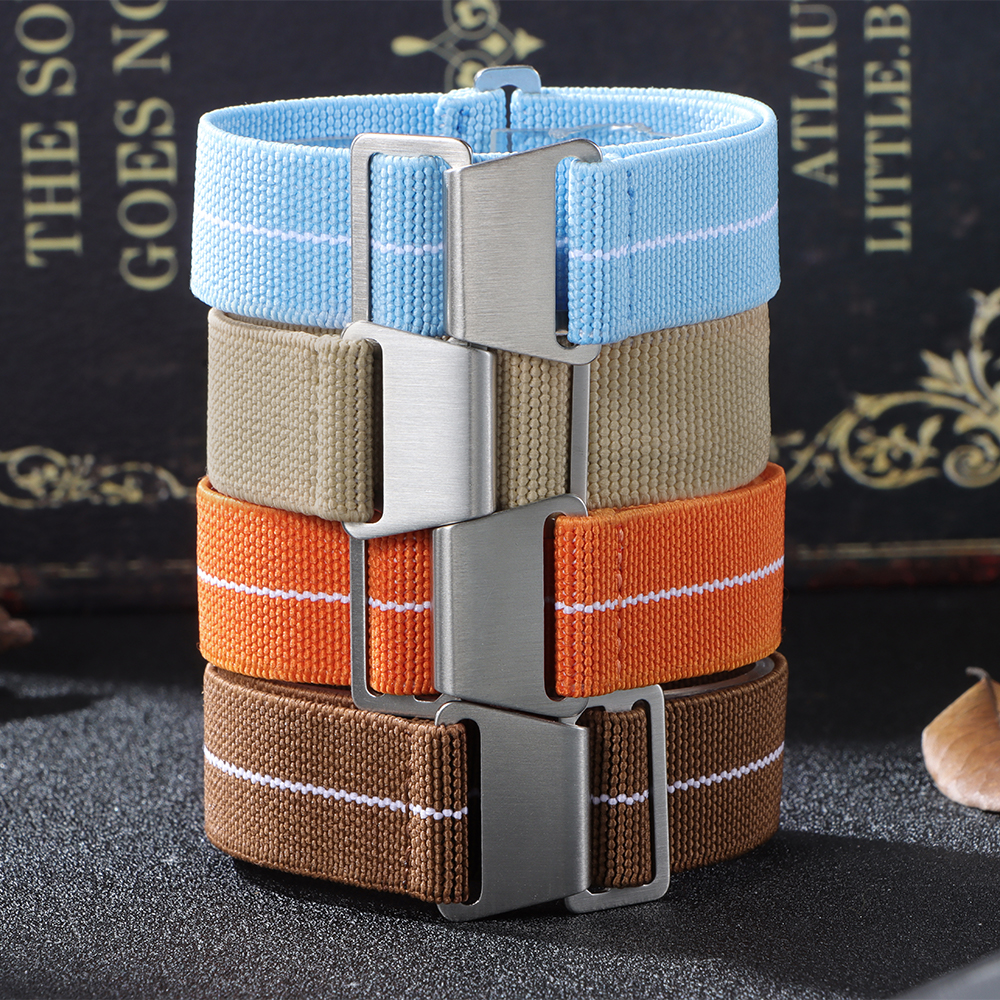 Elastic Watch Strap 18mm 20mm  - Parachute Strap Elastic reseña y precio