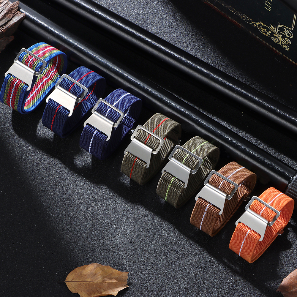 Elastic Watch Strap 18mm 20mm  - Parachute Strap Elastic reseña y precio