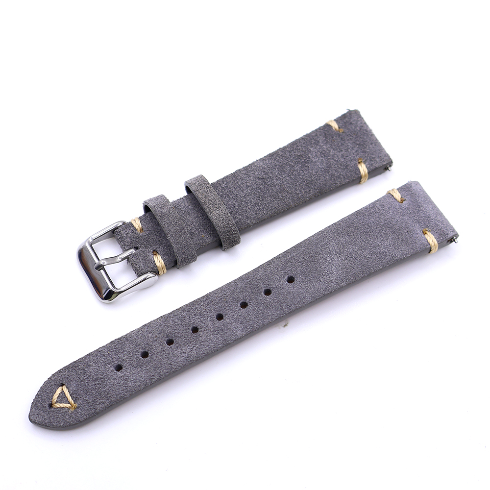 Suede Leather Watch Strap 20mm - Suede Strap Watch reseña y precio