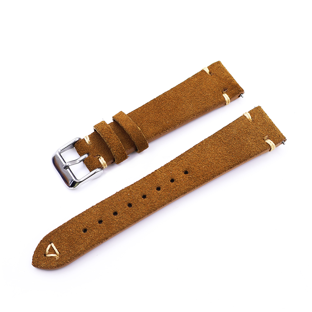 Suede Leather Watch Strap 20mm - Suede Strap Watch reseña y precio