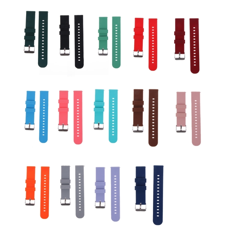 Silicone Strap 20/22mm Soft Qu - Silicone Watch Band 22Mm reseña y precio