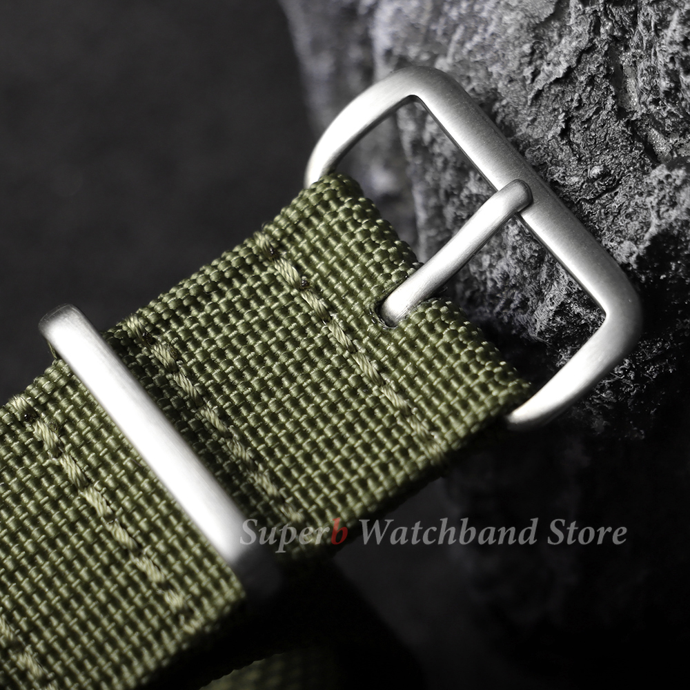 18mm 19mm 20mm 22mm New Ribbed - Canvas Strap Watch reseña y precio