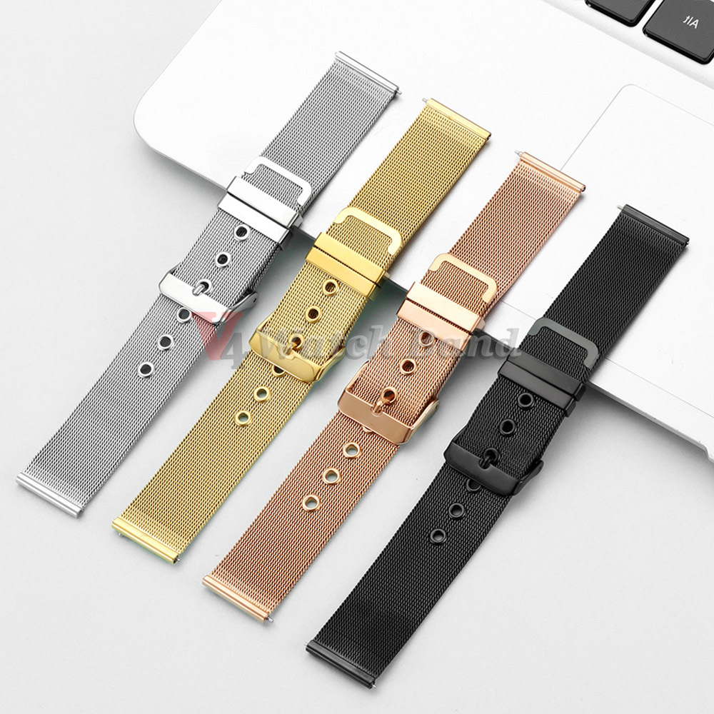 0.4 Mesh Milanese Strap Stainl - Mesh Strap Metal reseña y precio