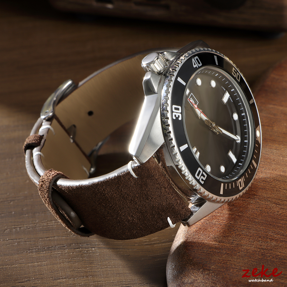 20mm 22mm Wristband Quick Rele - Suede Strap Watch reseña y precio