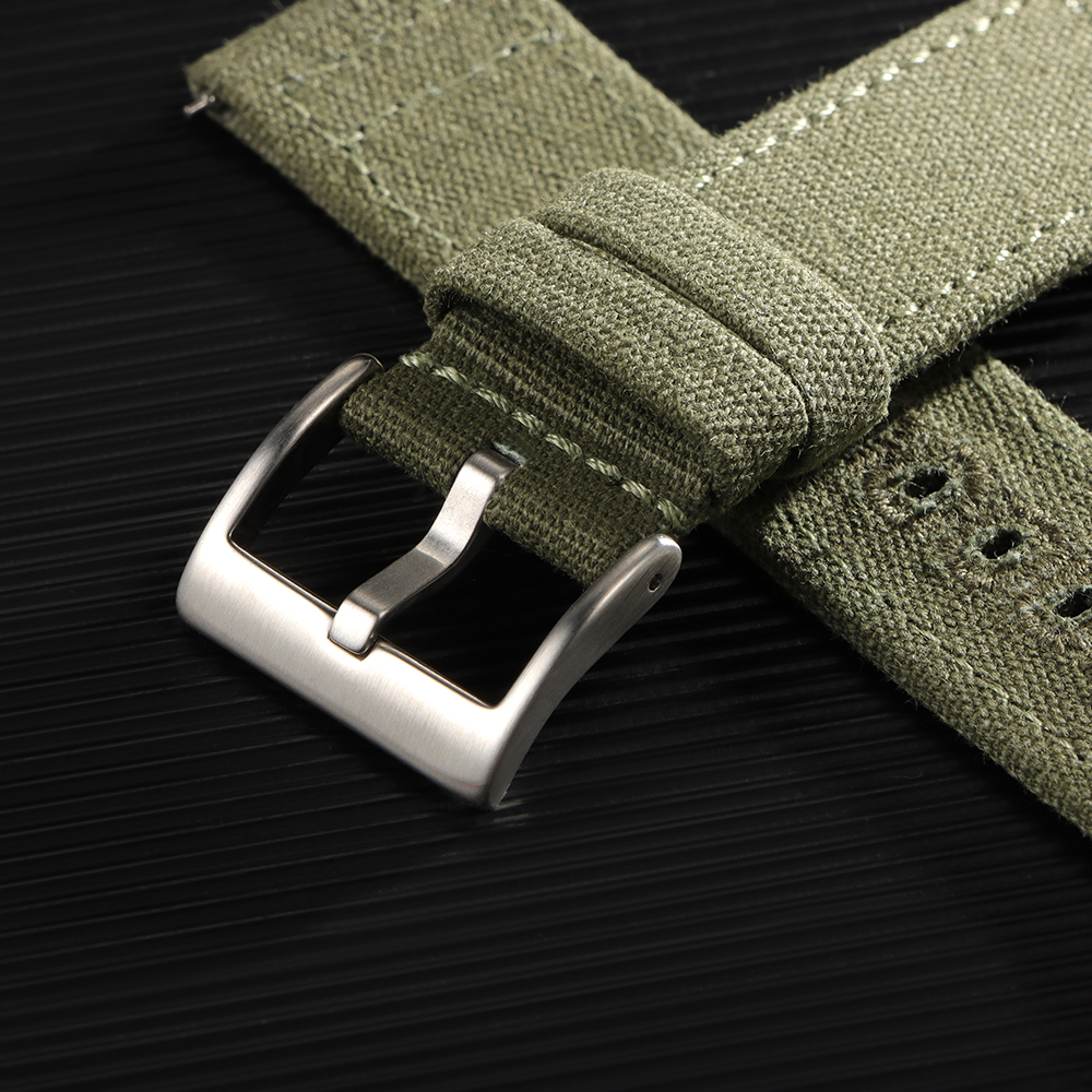 Nylon Woven Canvas Watch Band  - Perlon Strap Woven reseña y precio