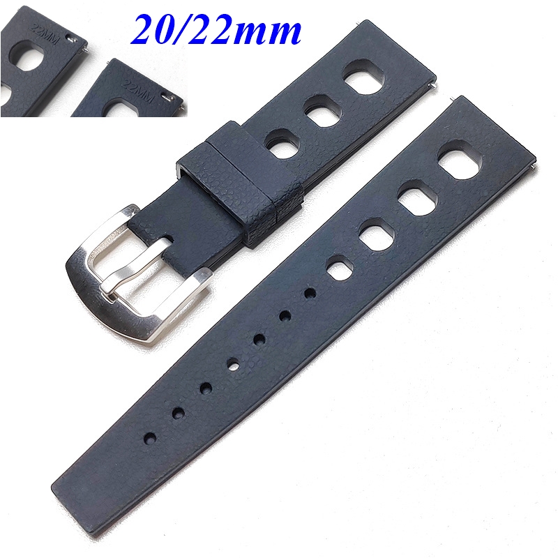 20 22mm Vintage Tropical FKM R - Tropic Strap Vintage reseña y precio