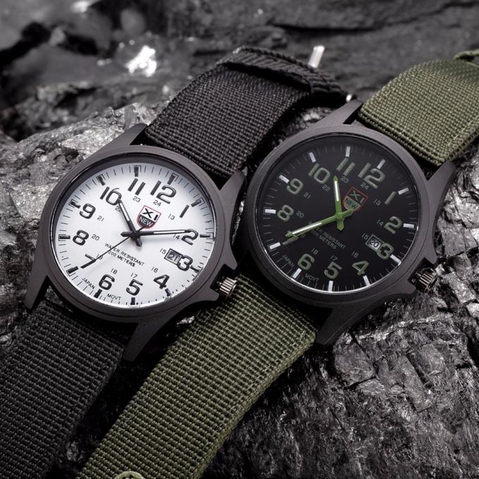 Men'S Quartz Watch Student Sim - Tropic Strap Vintage reseña y precio
