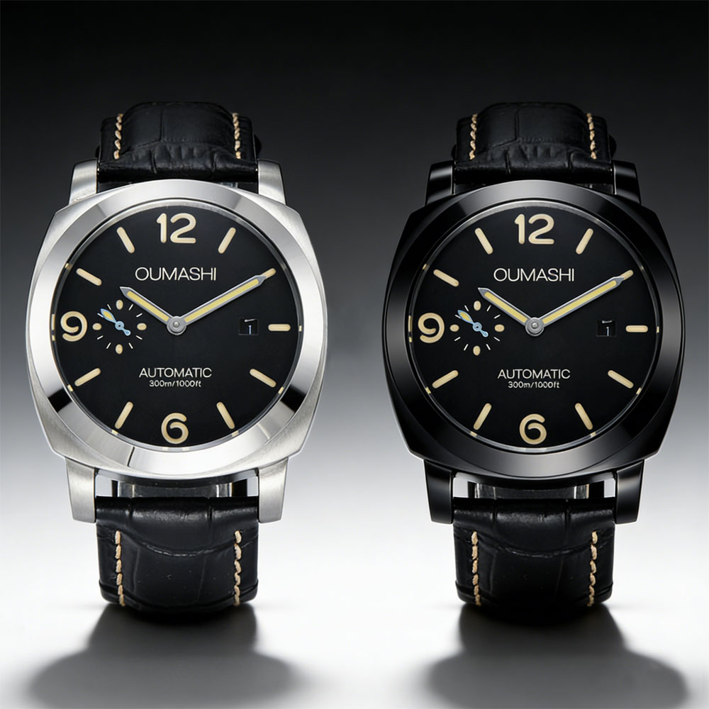 44mm Men's watch Seagull st255 - Stainless Bracelet Diver reseña y precio