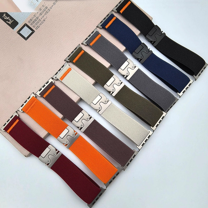 Nylon Strap for Apple Watch ba - Parachute Strap Elastic reseña y precio