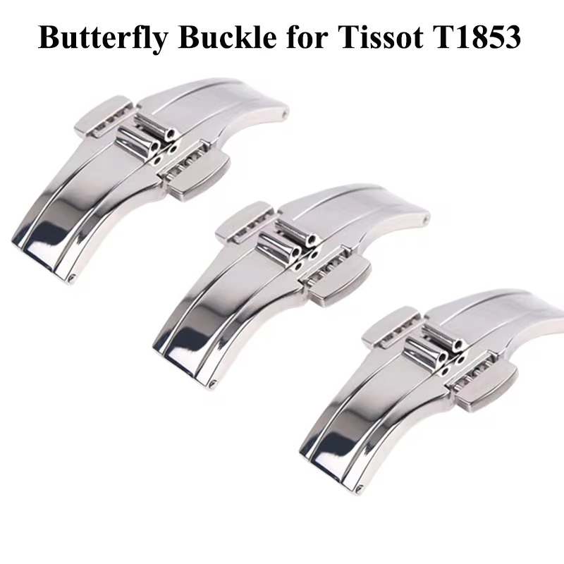 for Tissot T1853 Watch Band Bu - Butterfly Clasp Deployant reseña y precio
