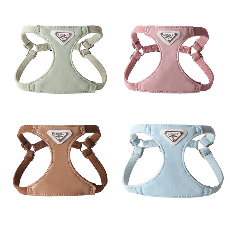 Macaron Chest Harness PU Vest  - Leather Strap Quick Release reseña y precio