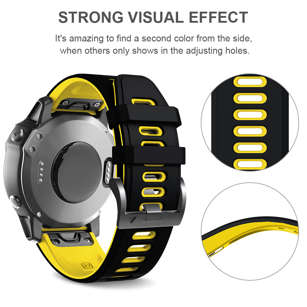 Replacement Watchbands 22mm 26 - Silicone Watch Band 22Mm reseña y precio
