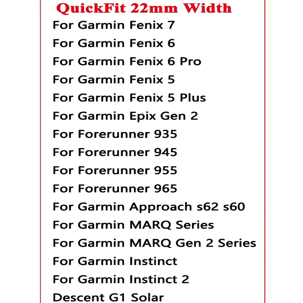 For Garmin Forerunner 945/935/ - Silicone Watch Band 22Mm reseña y precio
