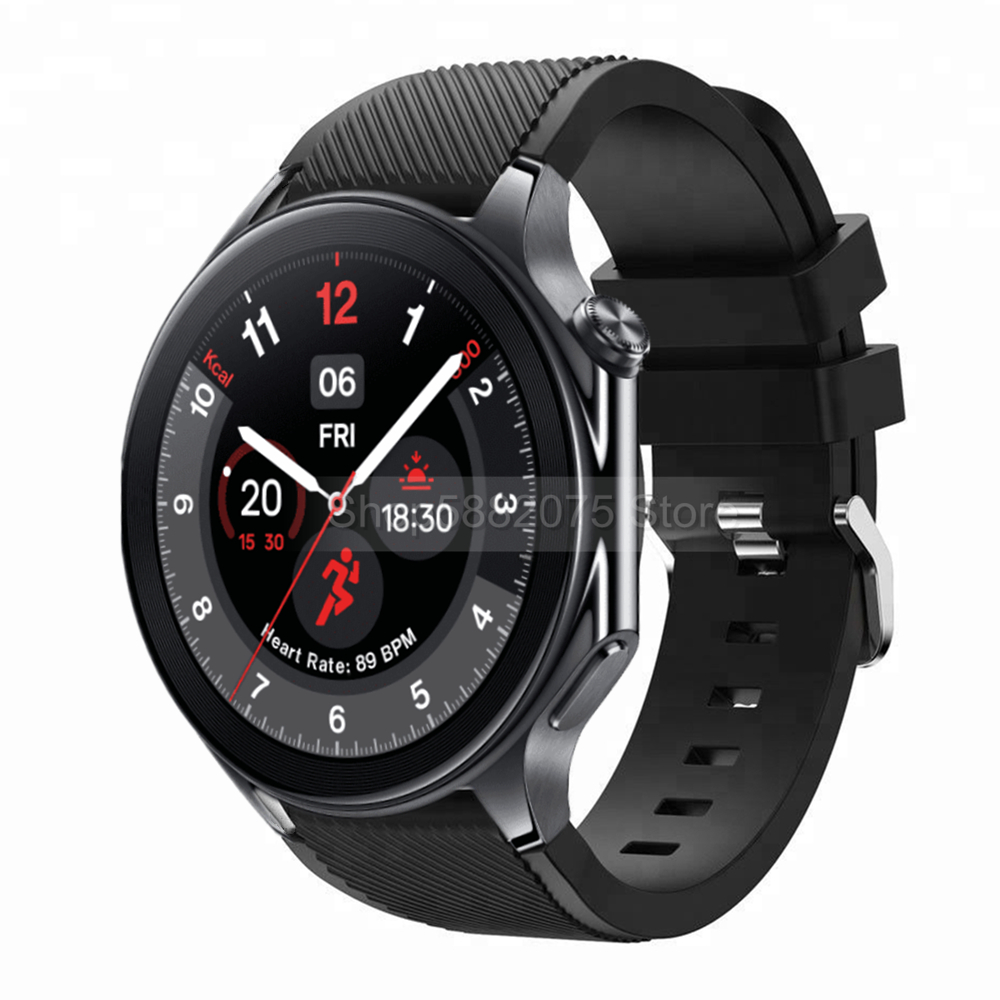 22mm Silicone Strap For OPPO W - Silicone Watch Band 22Mm reseña y precio