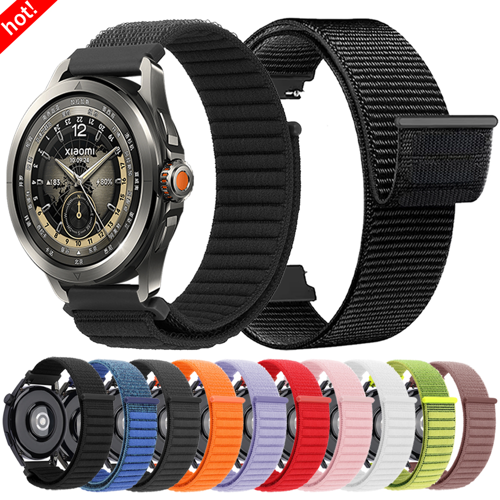 22mm Nylon Band For Xiaomi Wat - Sport Loop Velcro reseña y precio