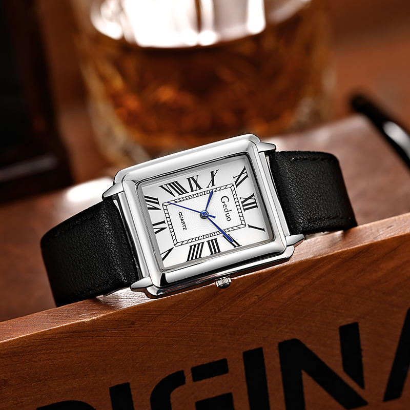 New Fashion Luxury Designer Re - Leather Watch Band Men reseña y precio
